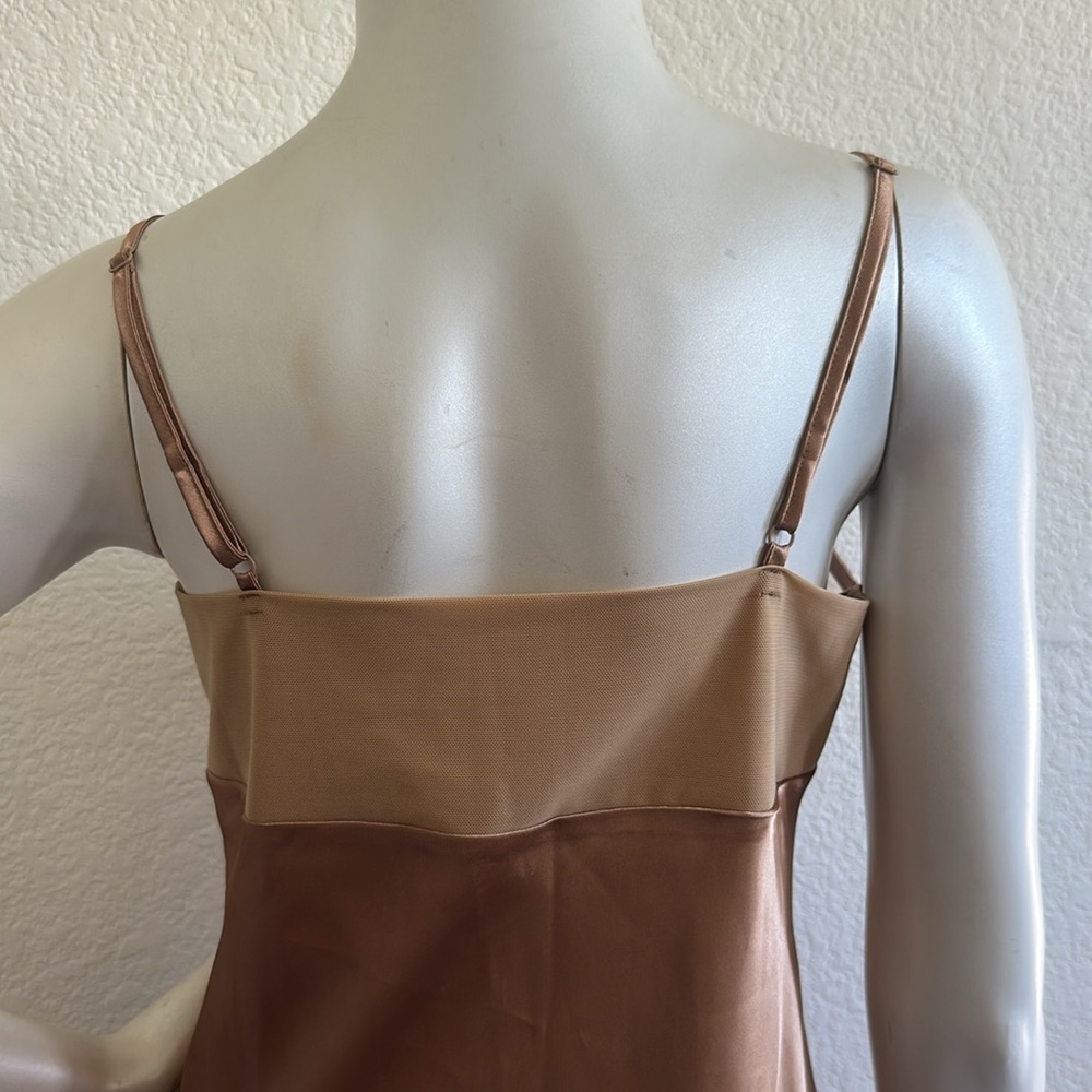 Vintage Andre Kim Korean brand embroidery slip dress - Picture 10 of 10